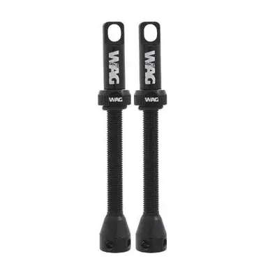 2 VALVULAS TUBELESS ALUMINIO 60MM