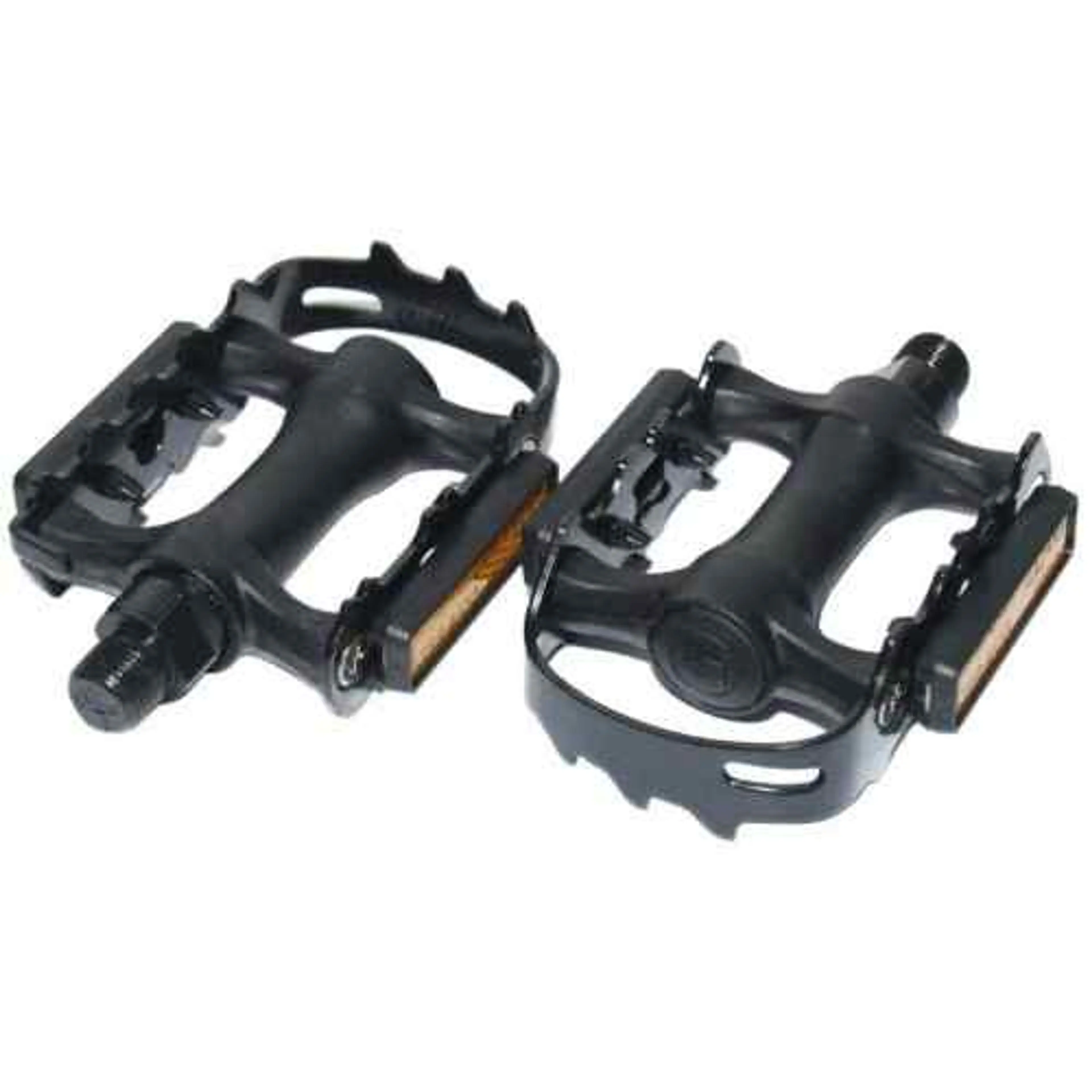 PEDALES BTT ALUMINIO/FIBRA NEGRO