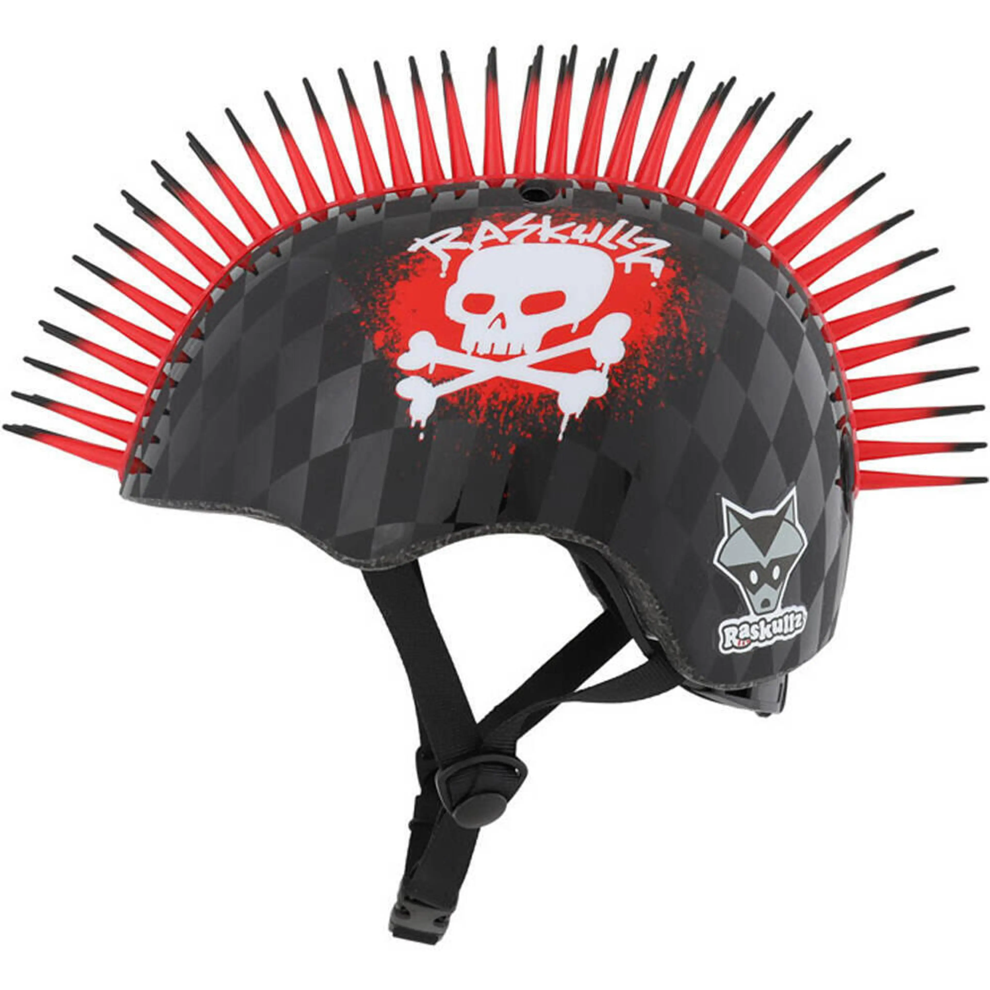 CASCO RASKULLZ CHILD 5+ CRESTA ROJA
