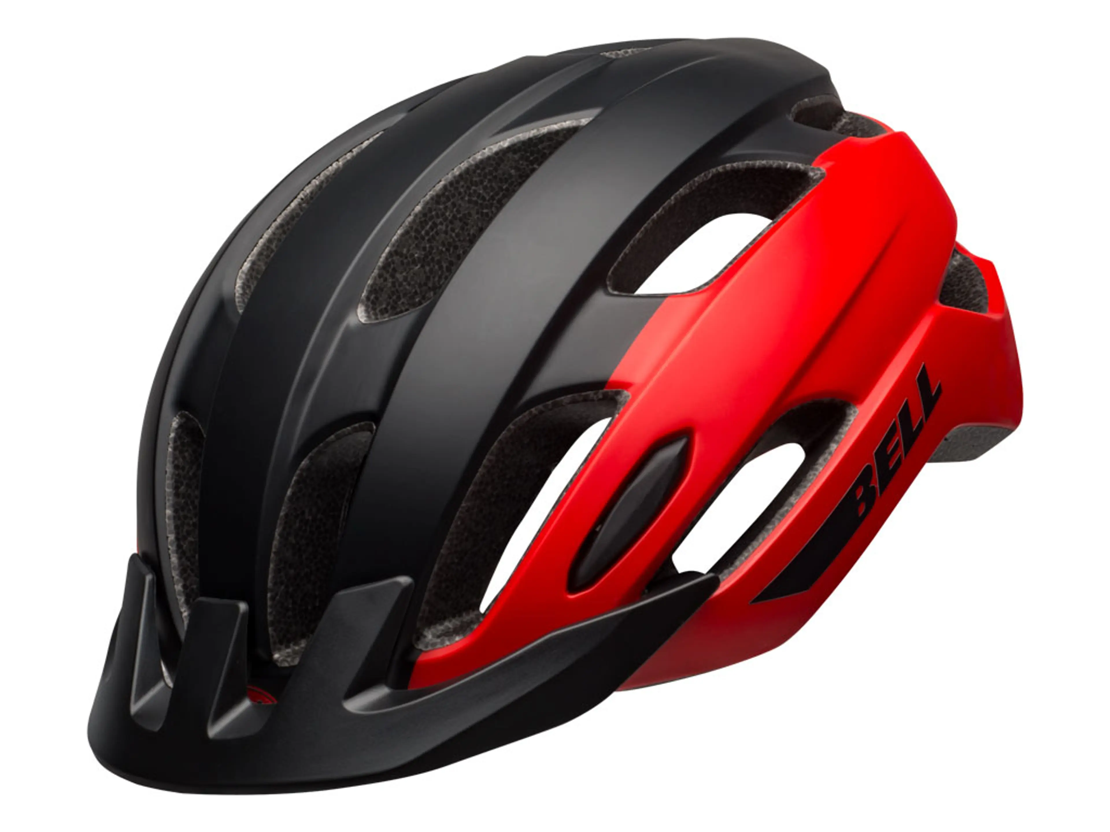 CASCO BELL TRACE MATTE ROJO/NG M/L