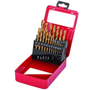 JUEGO BROCAS 1-10MM 19 PZAS