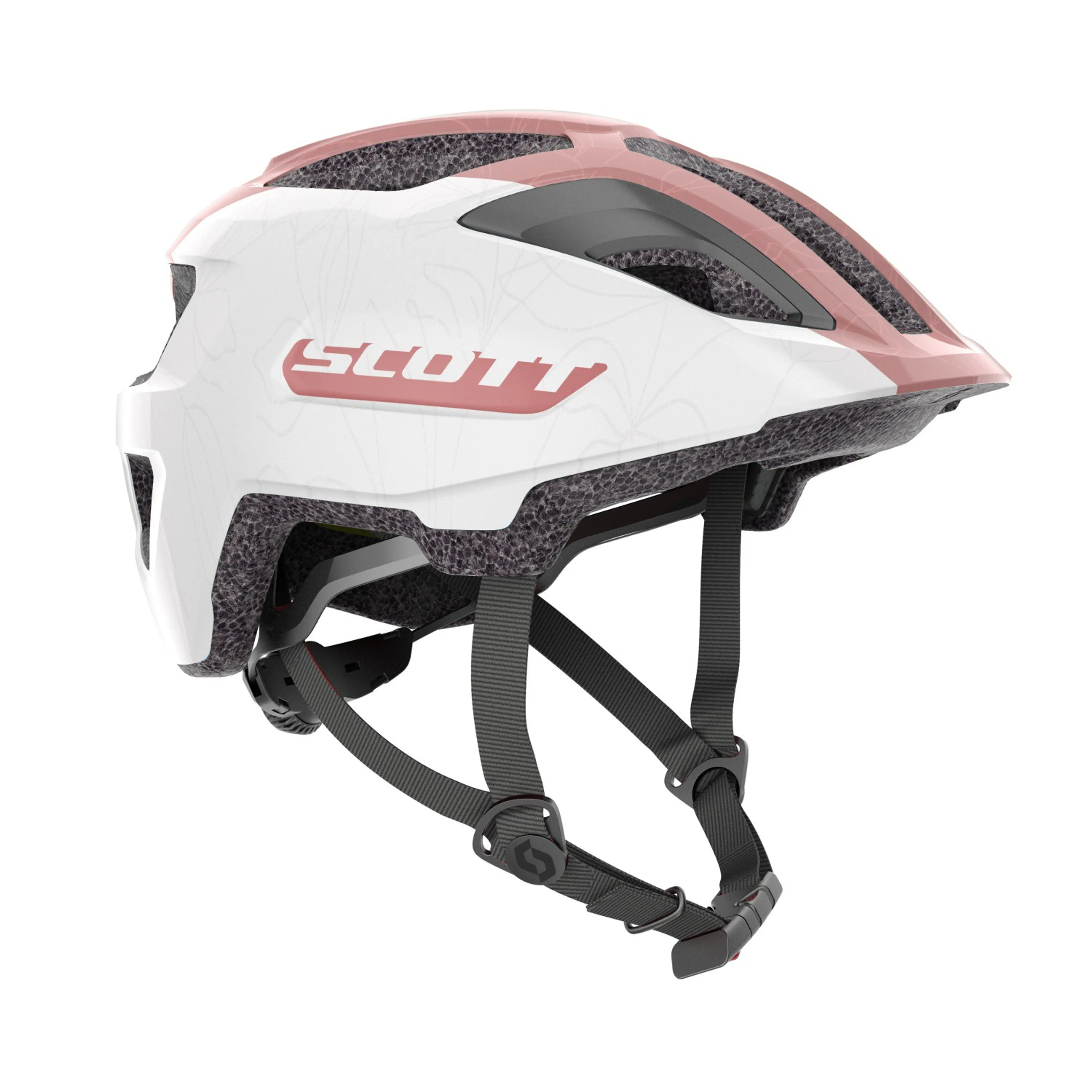 CASCO SPUNTO JUNIOR PEARL WHITE/PIN