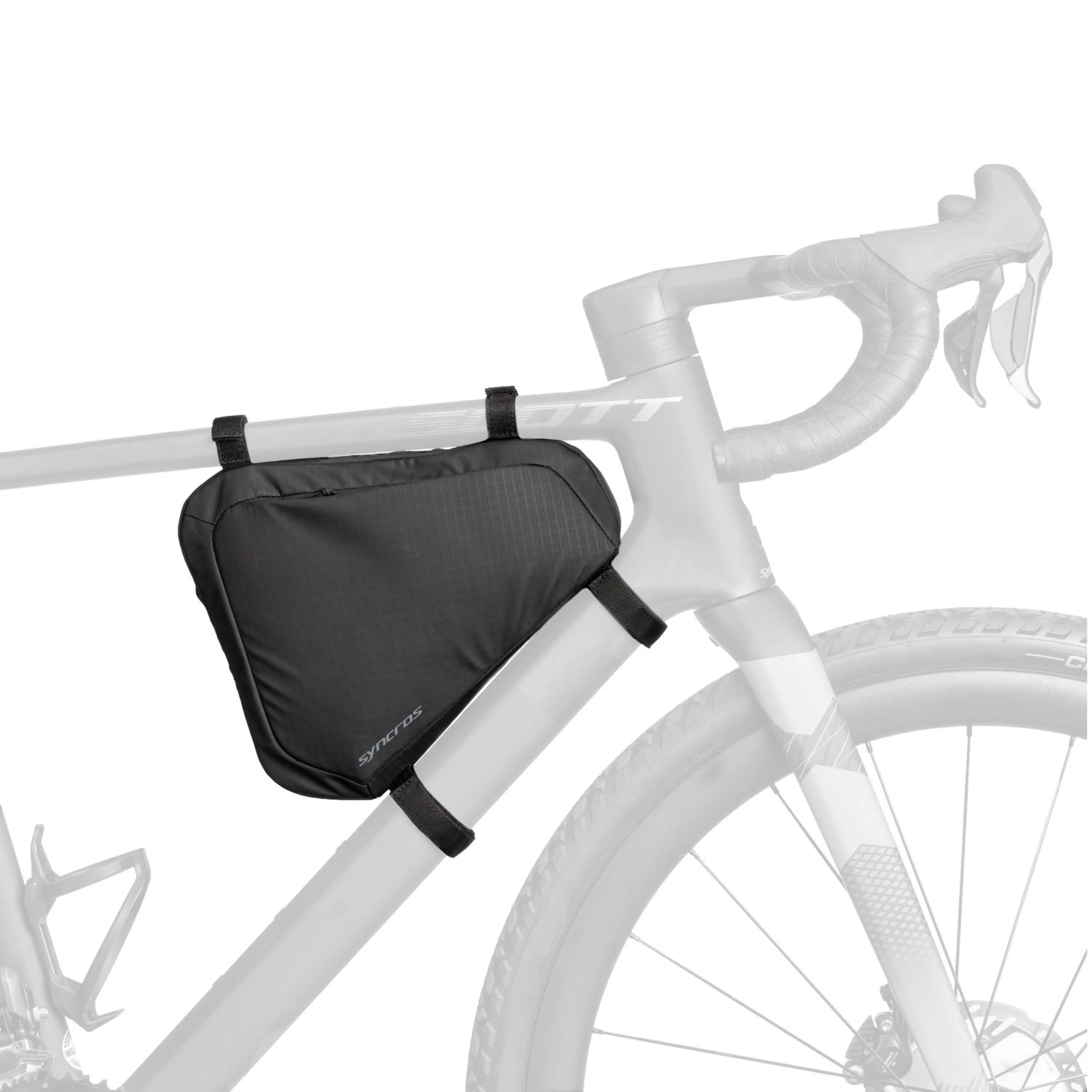 BOLSA CUADRO RIDE TRIANGLE NEGRA