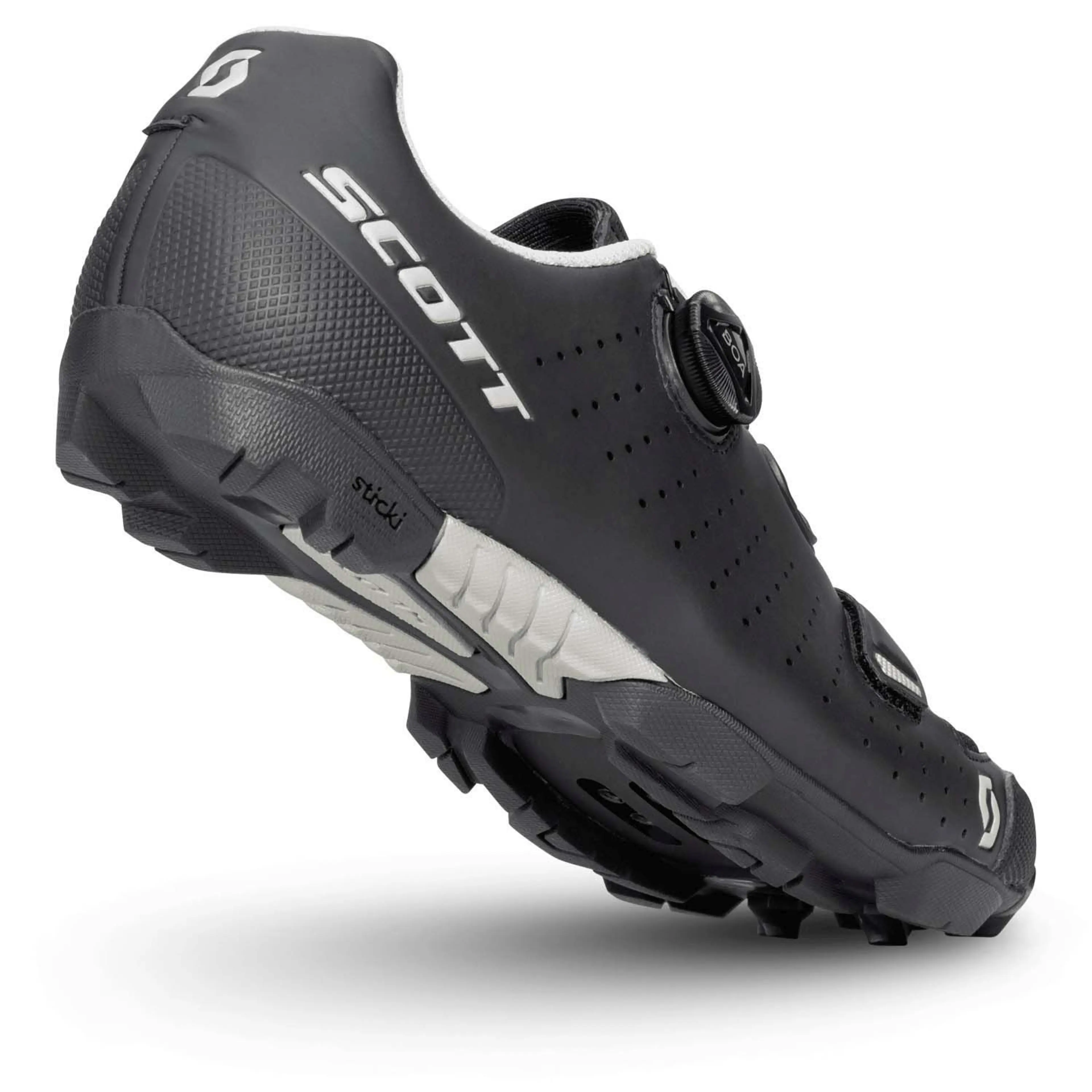 ZAPATILLAS MTB COMP.BOA BK/SILV T45