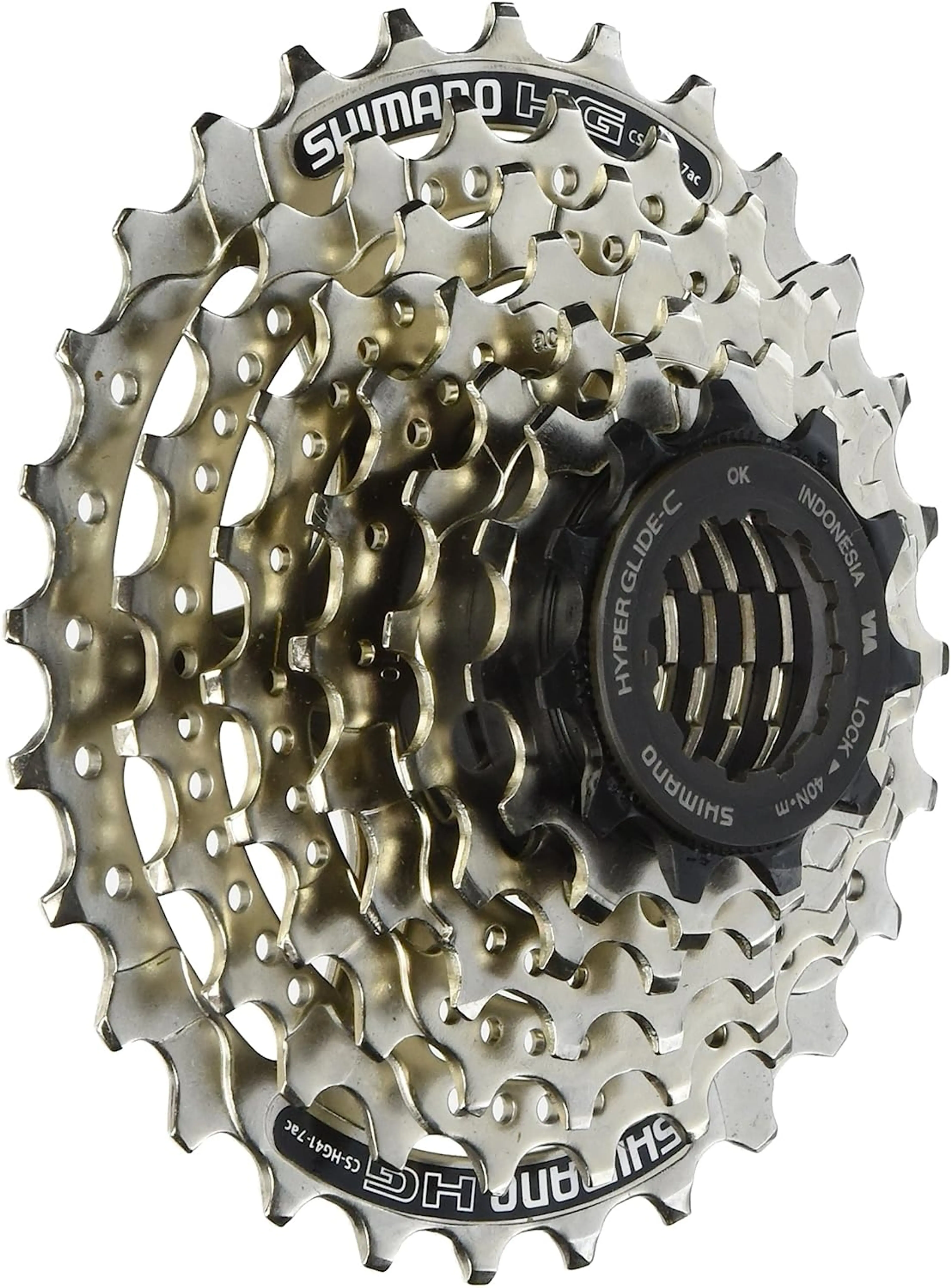 CASSETTE 7SP 11-28T PLATA