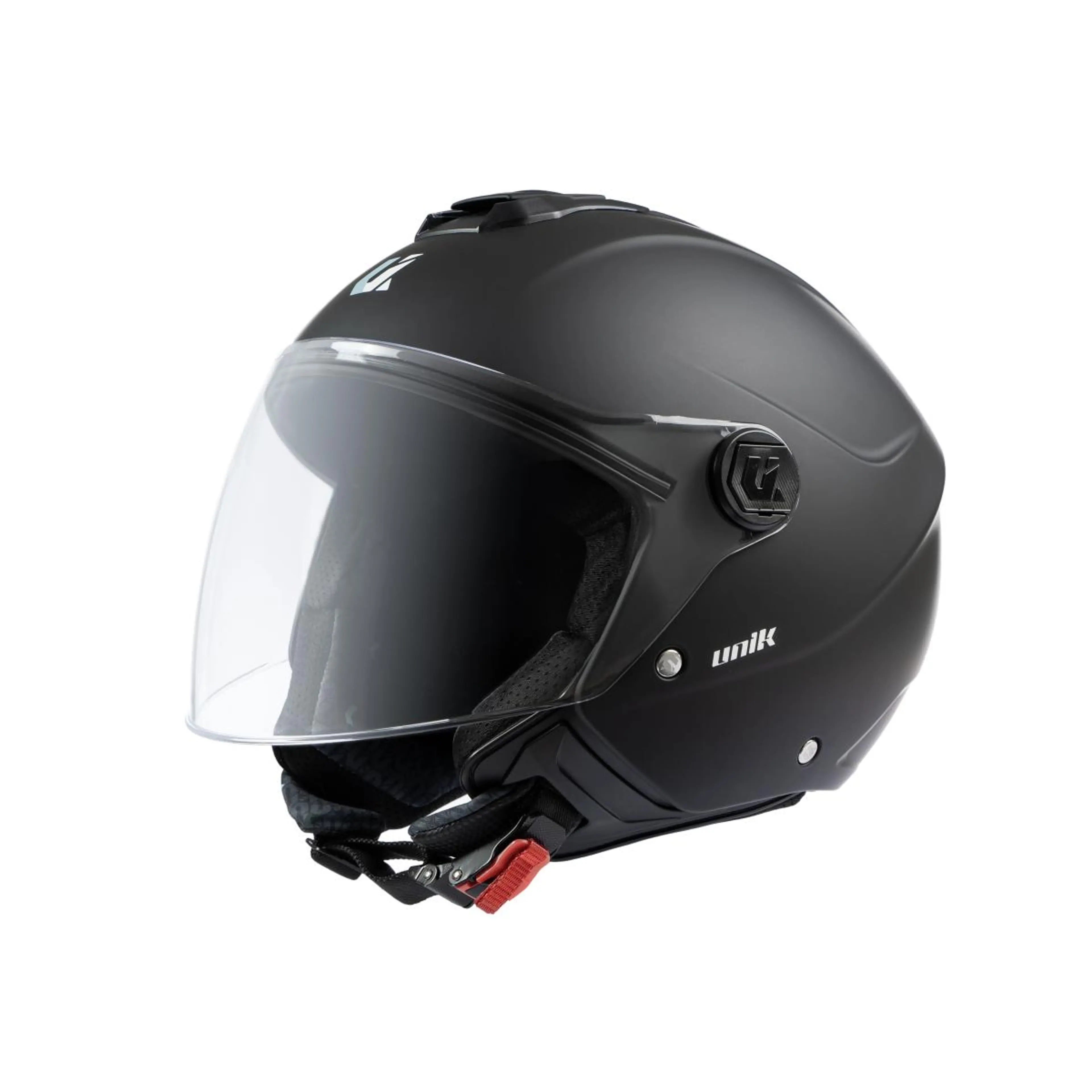 CASCO JET UNIK VERTEX. NEGRO MATE M