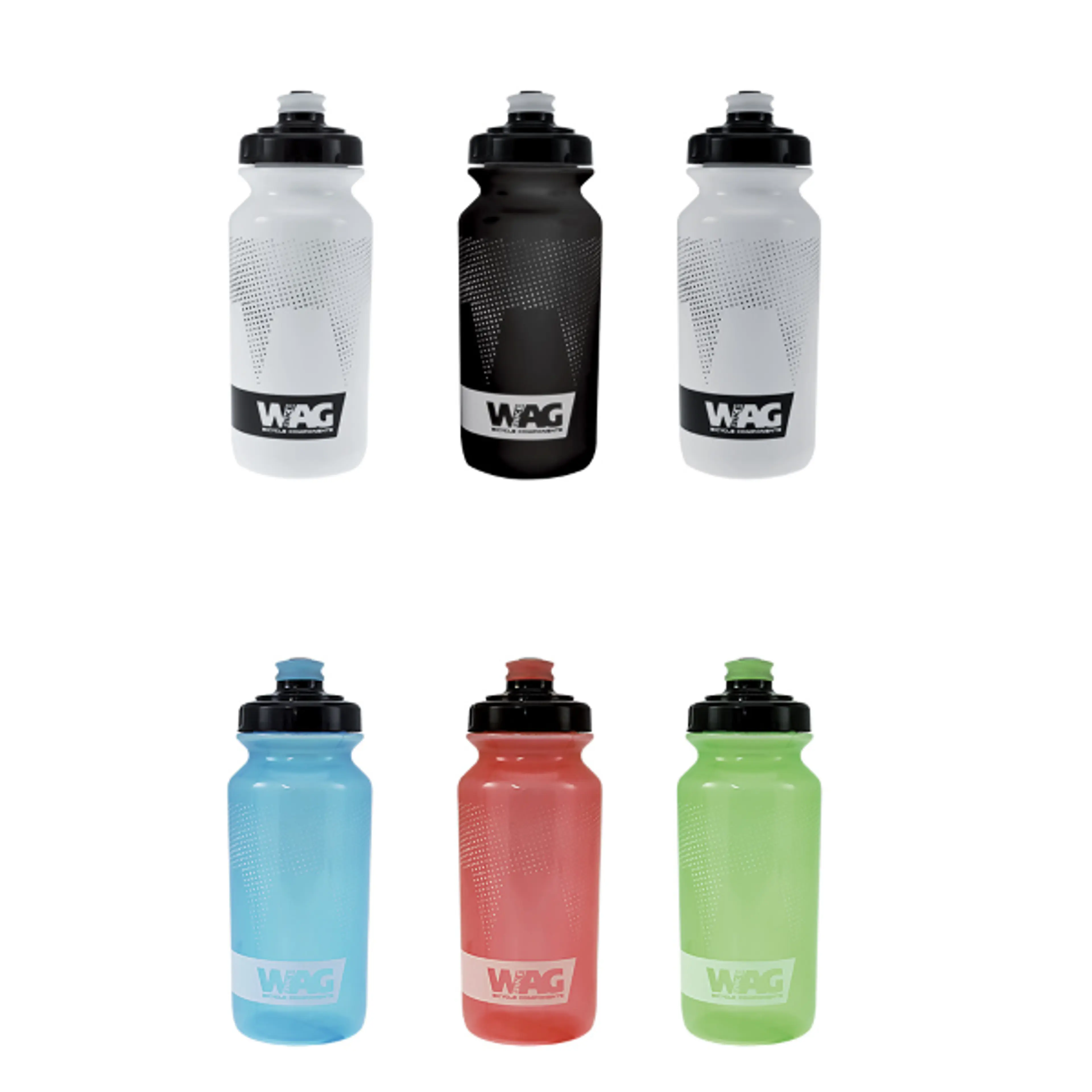 BIDON AGUA WAG TRANSPARENTE 500ML