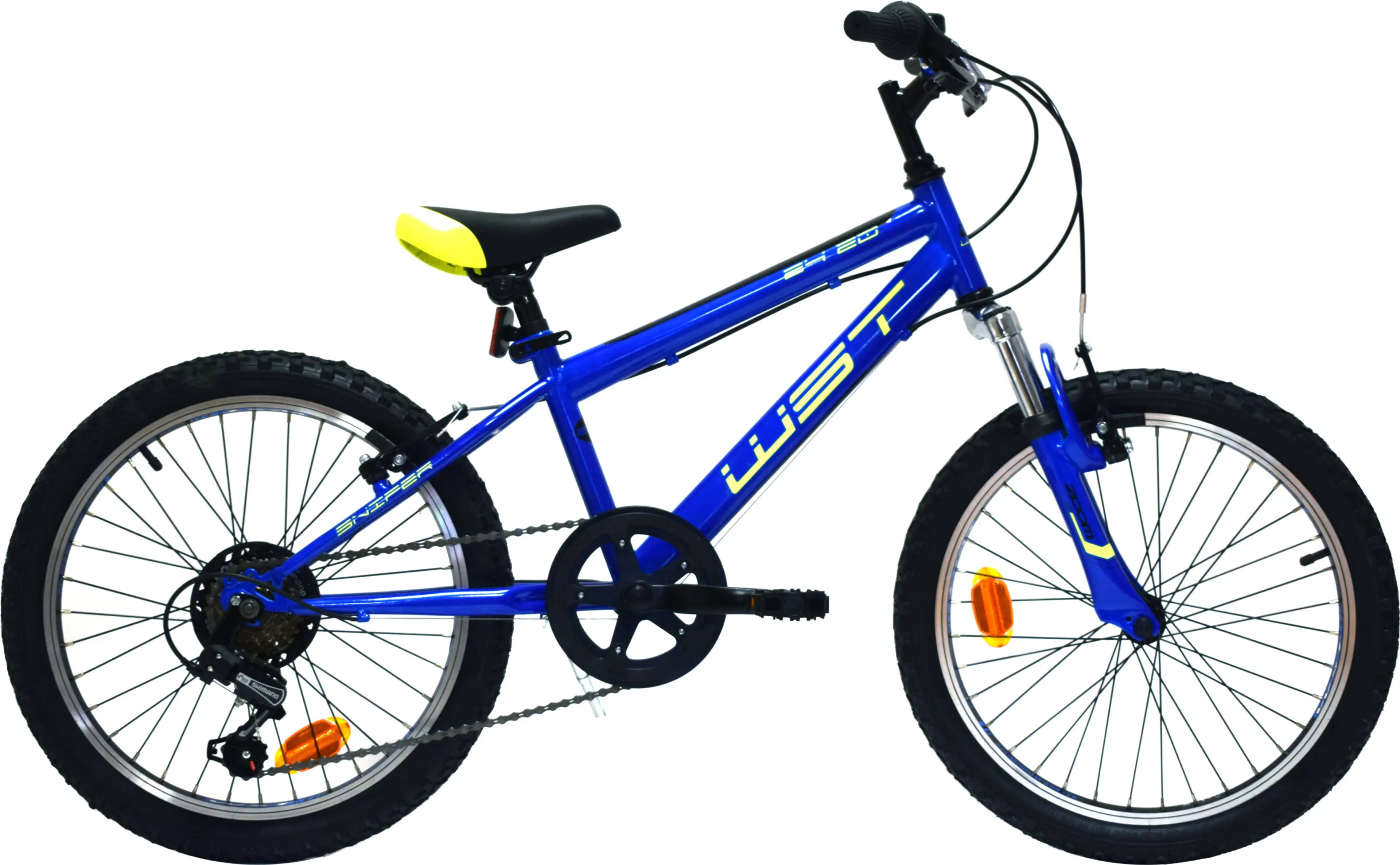 BICI WST 20" C/ SUSPENSION 6 V AZUL